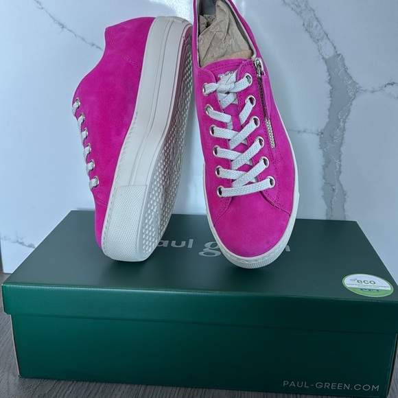 Paul Green Harper Skylar Leather sneaker Brand New